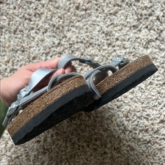 Birkenstock Silver Sandals - Picture 6 of 10